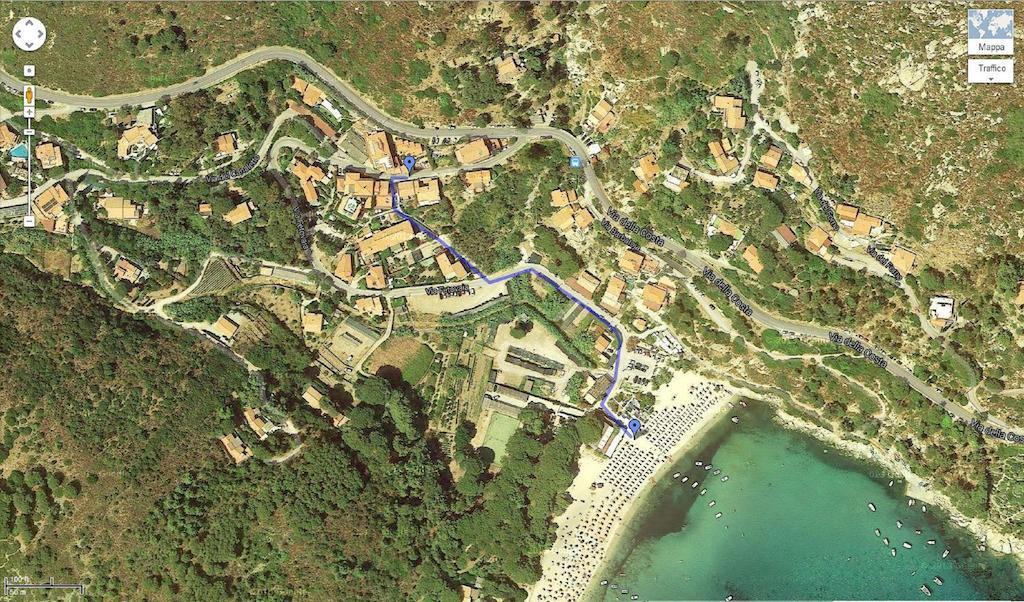 Hotel Lo Scirocco Fetovaia Exteriér fotografie